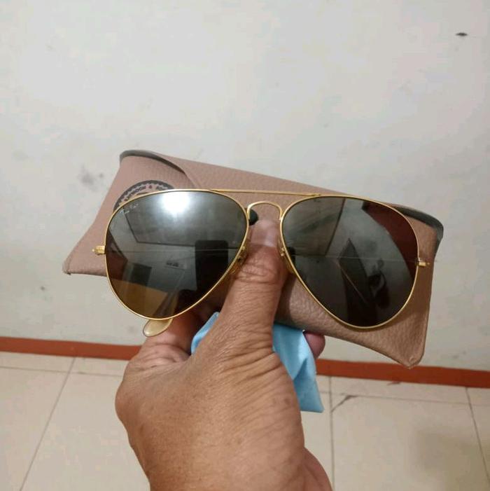 rayban Aviator b&L USA original LM lensa B15 TGM TOP SIZE 58-14