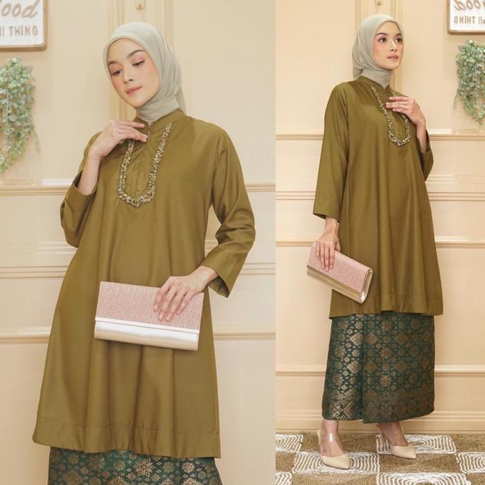 OneSet TUNIK BATU PAYET IMATOYOBO KAMARI//TUNIK BATU PAYETT//TUNIK TOYOBO KAMARI (COD)
