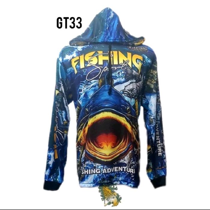 TERBARU JERSEY MANCING IKAN CAMO BERBURU