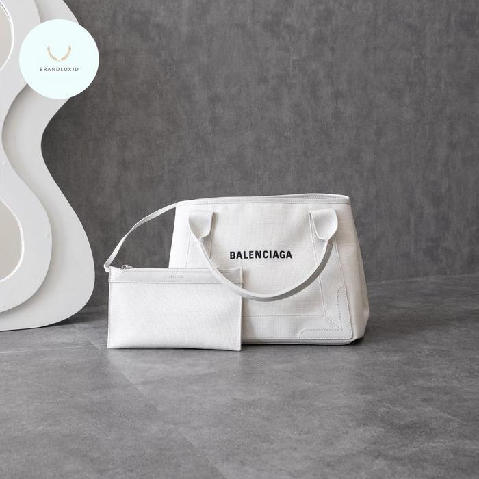 BALENCIAGA CABAS SMALL NATURAL LIGHT BEIGE