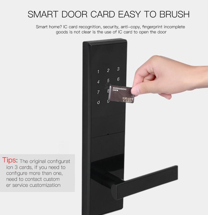 Waterproof Smart Lock Digital Door Lock, biometric door lock with
