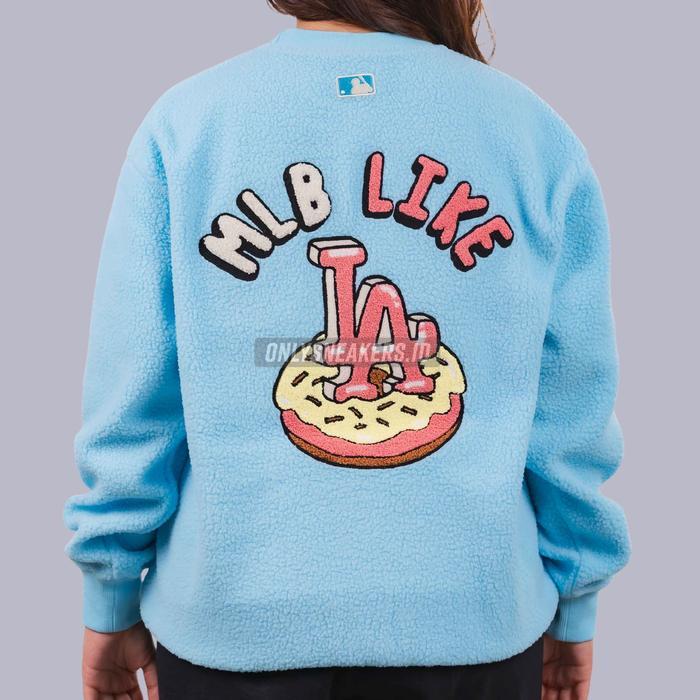 MLB LIKE LA DODGERS DOUGHNUT BLUE SWEATSHIRT