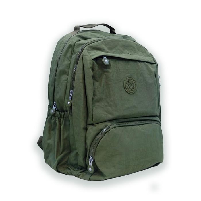 TAS RANSEL UNISEX / BACKPACK PRIA DAN WANITA / TAS SEKOLAH BESAR MUAT LAPTOP BAHAN PARASUT - KP 7340