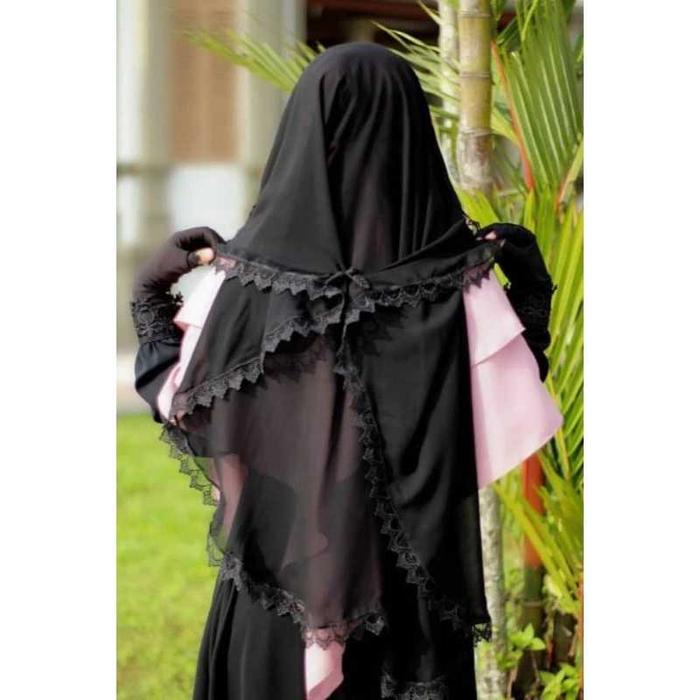 Niqab Yaman Butterfly Renda Exlusive Elsenja Aa
