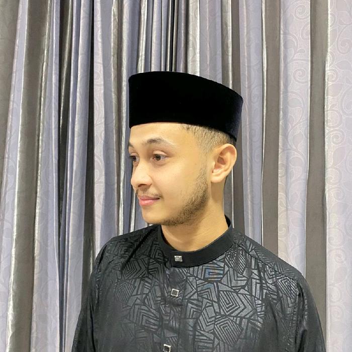 Peci songkok Kopiah Padang pasir pasir Nasional hitam polos