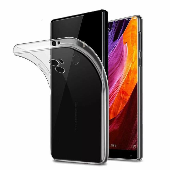 [HANYA CASING !] Phone Case Compatible With CASE XIAOMI MI MIX 1 ULTRATHIN CLEAR TRANSPARANT HIGH QU