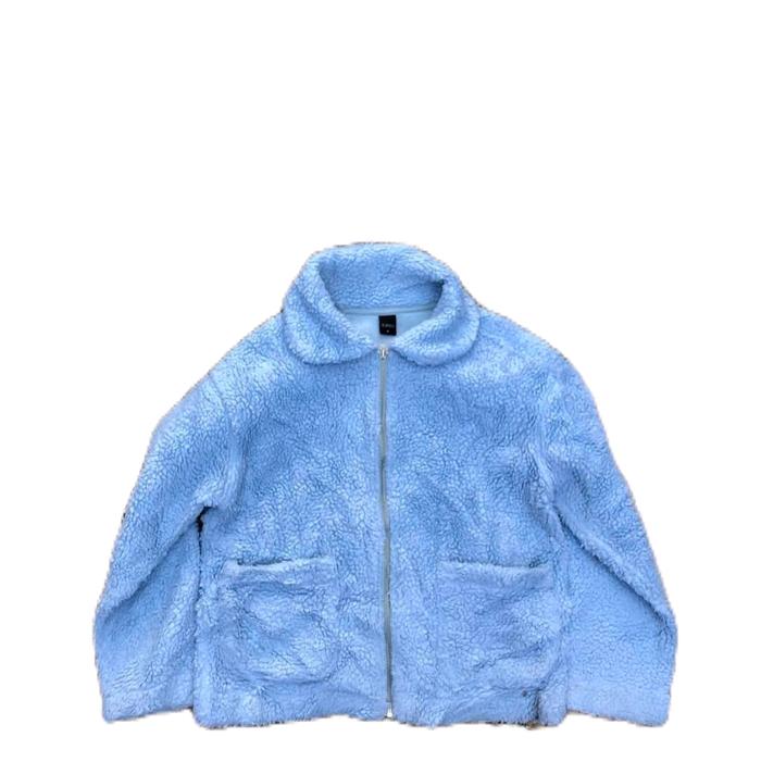 Blue Topten Sherpa jacket