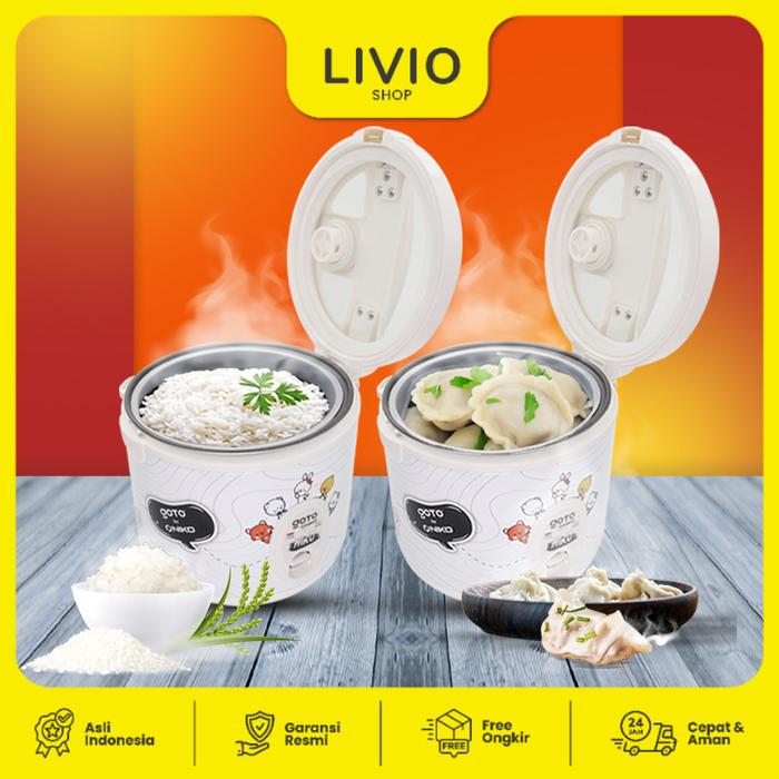 Goto Hiro Rice Cooker Low Watt Magic Com Penanak Nasi Anti Lengket