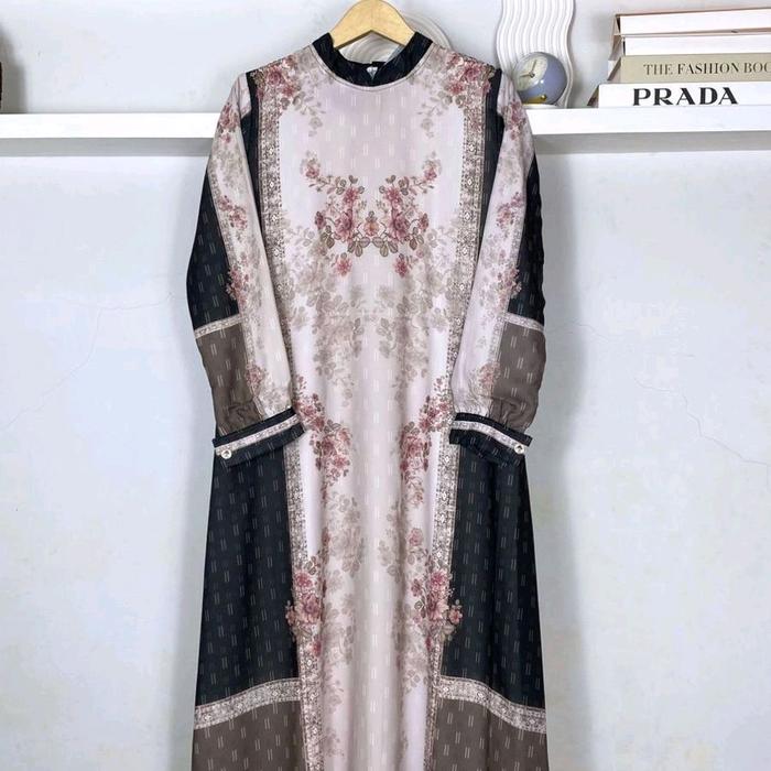 Sameha dress vol 54 by hmf luxury gamis muslim wanita