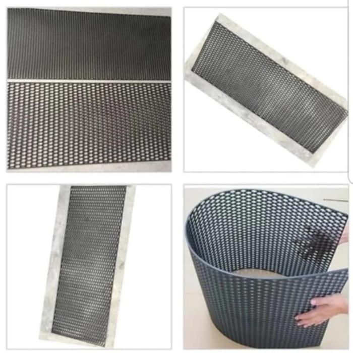 120*40cm Grill Jaring Mobil Car Grill Mesh Honeycomb Jaring Grill Bumper Mobil Grill Bumper Mobil