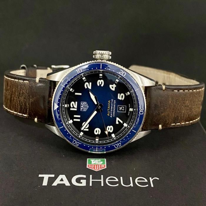TAG Heuer Autavia WBE5116 AUTAVIA Automatic 42 mm Blue