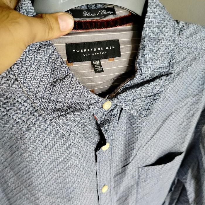 kemeja pria SIZE L 21 men branded