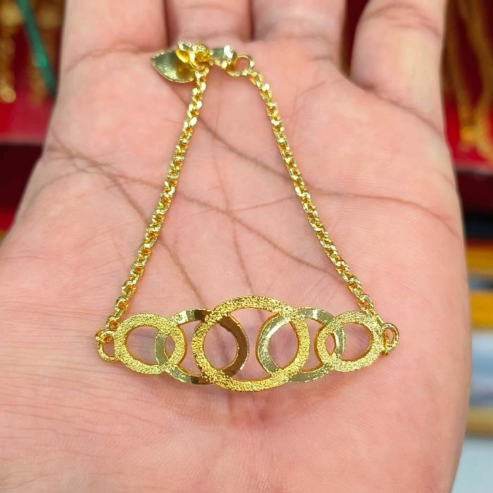 gelang lapis emass crum ori khas  nangroe aceh asli mirip emas murni ada surat