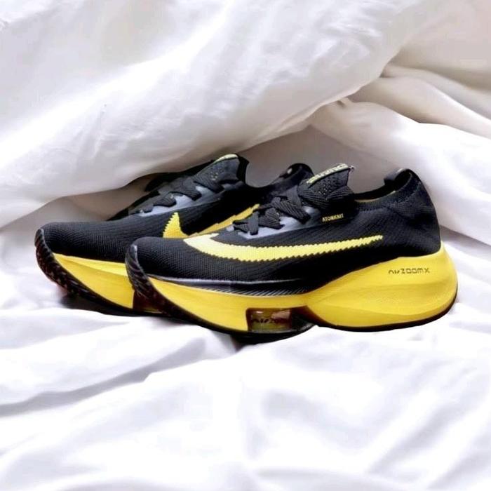 Sepatu NK Alphafly Hitam Kuning Sneakers Orιgιnal Premium quality - Sepatu Olahraga
