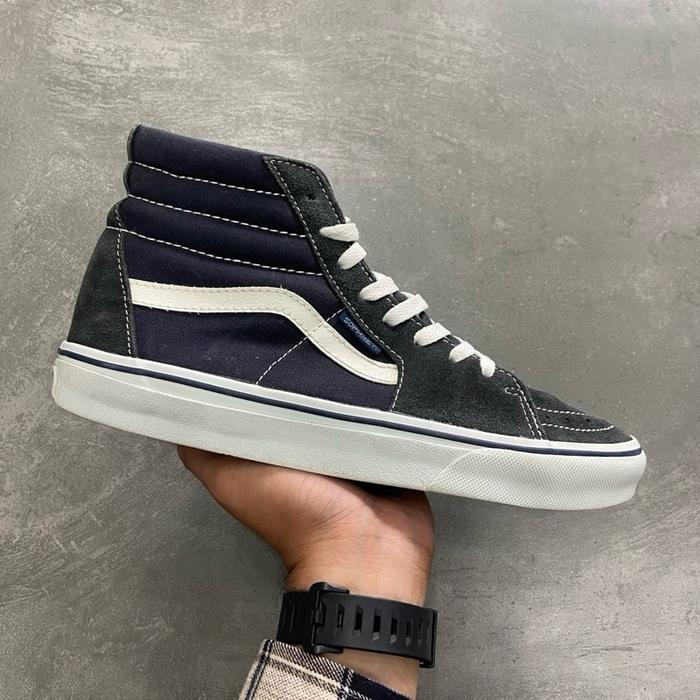 [Size 42.5] Rare SOPHNET. x Vans Sk8-Hi Zip Up ‘Navy’ Japan Domestic Market JDM (V38CL-SOPHNET) Seco