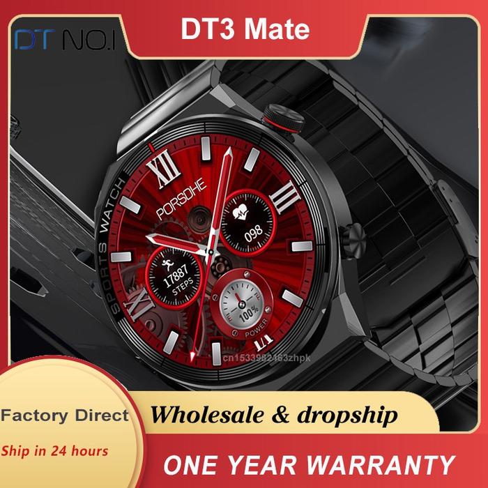 DT3 Mate Smart Watch Men 1.5 Inch 454*454 High Display NFC Bluetooth