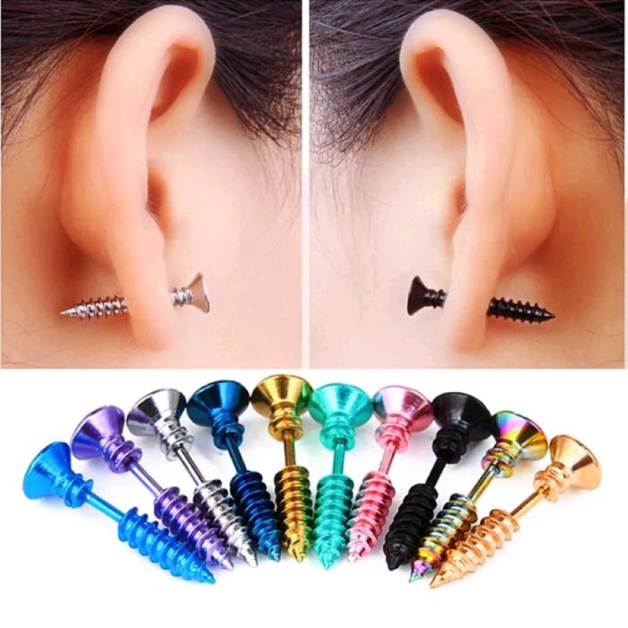 ANTING TELINGA / TINDIK TELINGA TITANIUM / ANTING TELINGA TITANIUM / TINDIK PIERCING BT