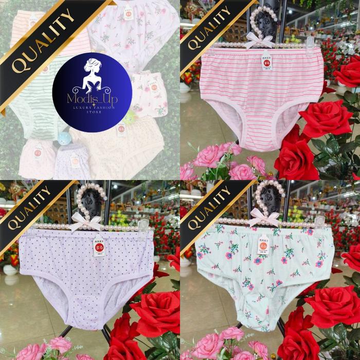 Modis - Celana Dalam Wanita Dewasa | CD Remaja | CD Jumbo Size Bumil | 6pcs ,12pcs | Maru Katun Prem