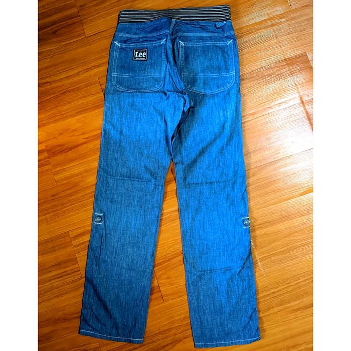 Vtg Fatigue Boho Pants Adjustible Waist by L3e Japan Size: adjustible to 28-31 (Fatigue Denim)
