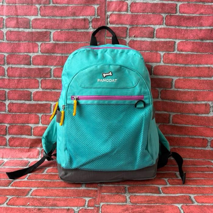 TAS RANSEL SEKOLAH ANAK SD SMP PANCOAT SECOND BRADED HIJAU TOSCA