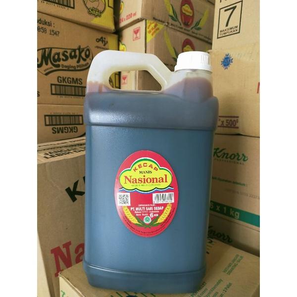 Kecap Manis Nasional Jerigen 6kg
