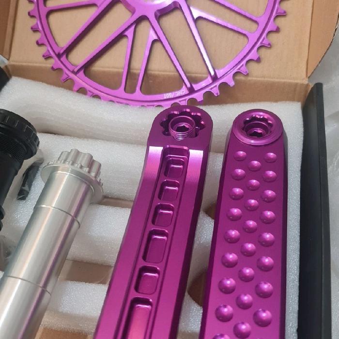 Crank 170 model ingrid include bb dub chainring 50t full cnc TAD178