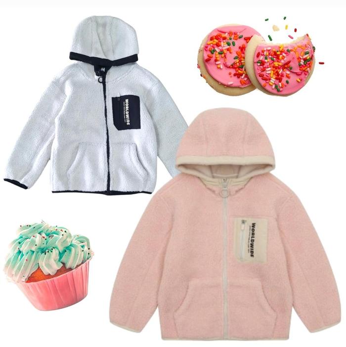 17610 Tokobayifiv Jacket sisa export Fur Anak Fleece Tebal