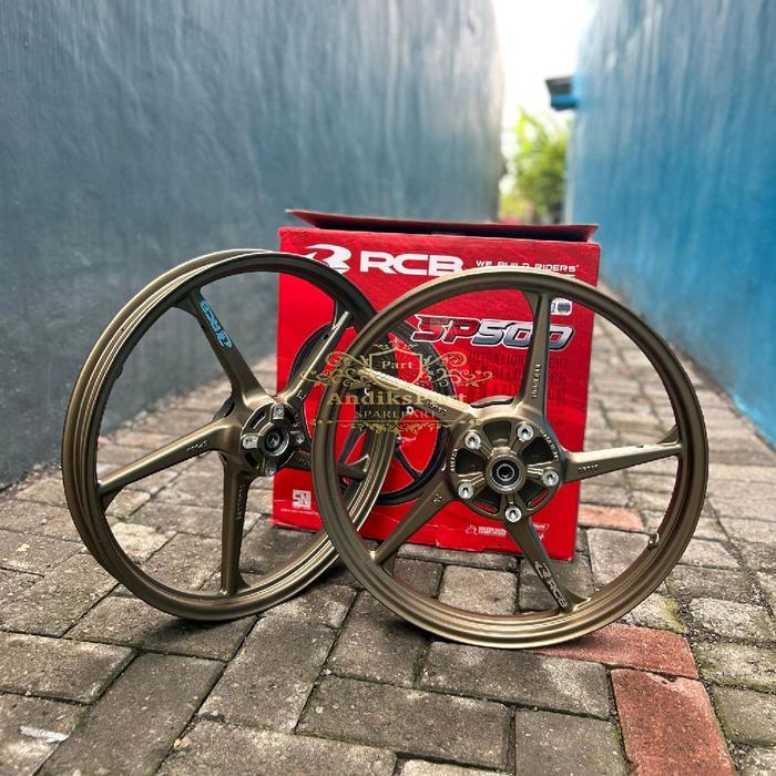 Velg RCB SP 500 Mx king Uk 160/160 ring 17/ Velg bronze dan hitam Doubel disc piringan original RCB 