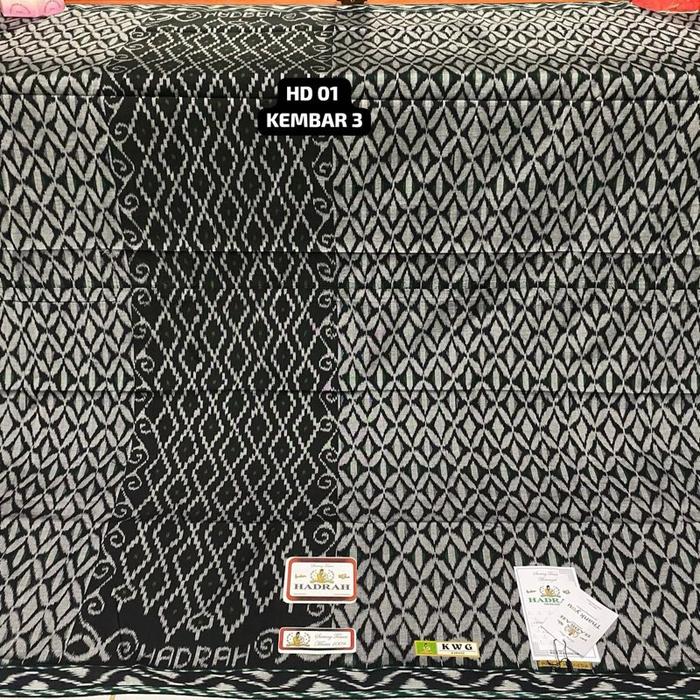Sarung hadrah motif kwg bahan mesres jahit tengah