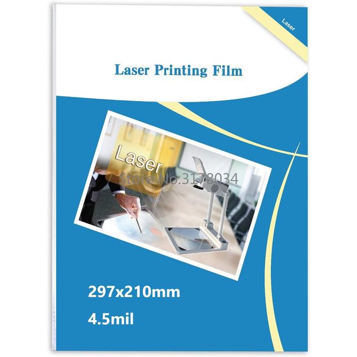 Transparency Film Paper OHP Clear Overhead Projector Film for Laser
