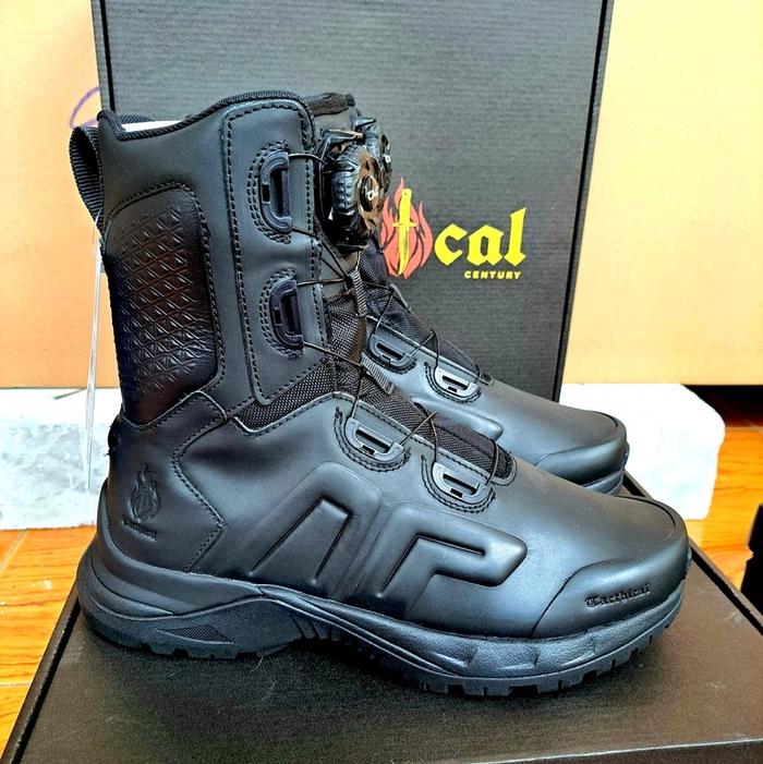 Sepatu PDL Boa Tali Putar Tactical Century Centurion Original Kulit Sapi Asli