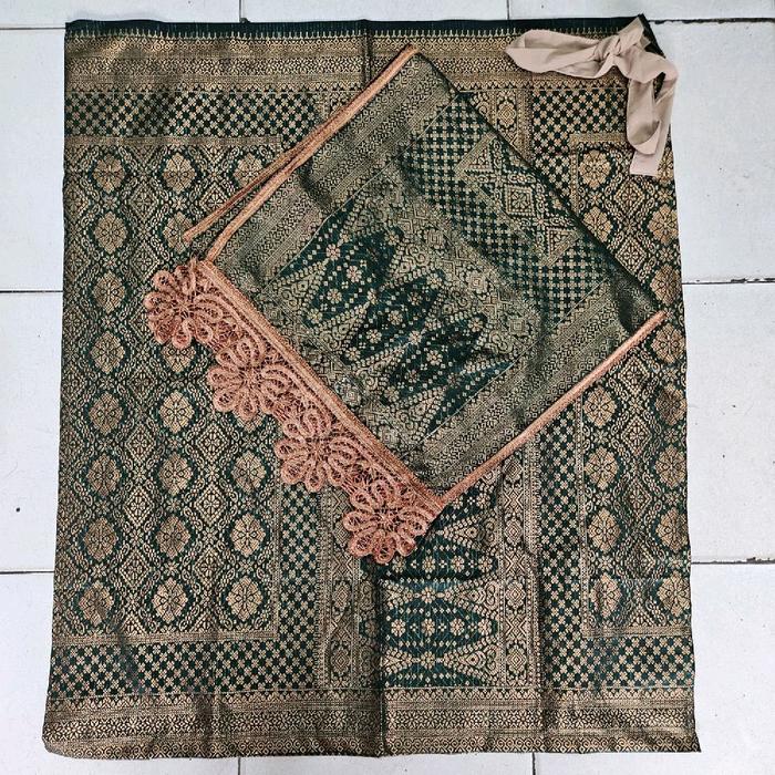 KAIN SONGKET SELENDANG RENDA KOTO GADANG