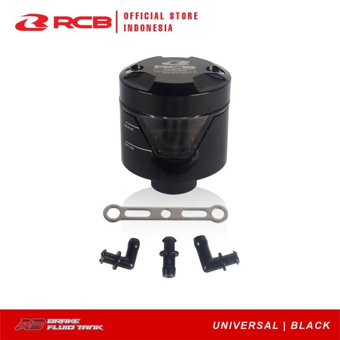 Tabung Minyak Rem Variasi CNC Besar RCB A3 ke Fluid Tank Universal