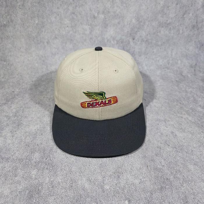 TOPI DEKALB CORN DAVIS FARM SERVICES SNAPBACK HATS K-PRODUCTS