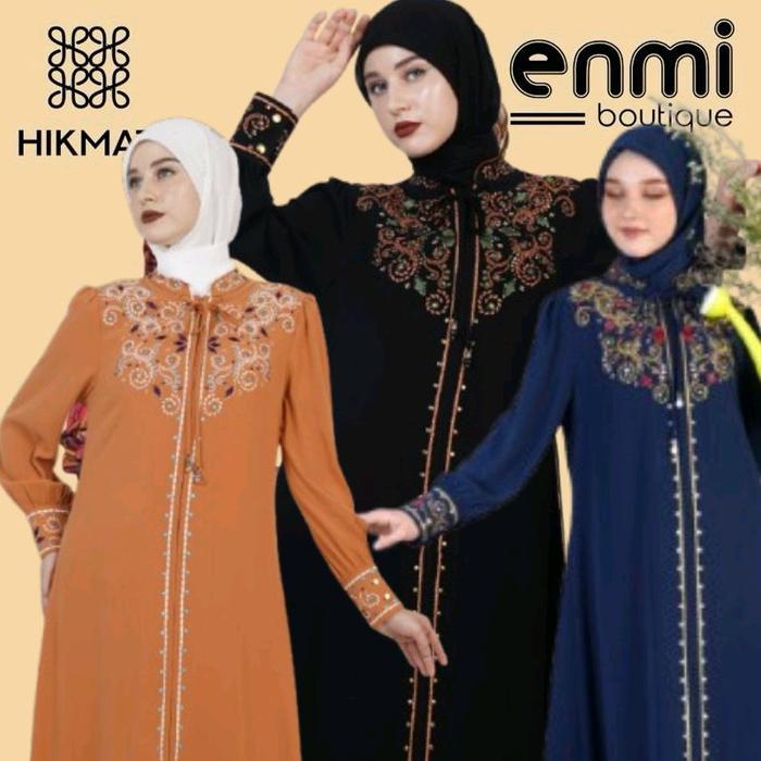 Hikmat A4587 Abaya Hikmat Original Gamis Muslim