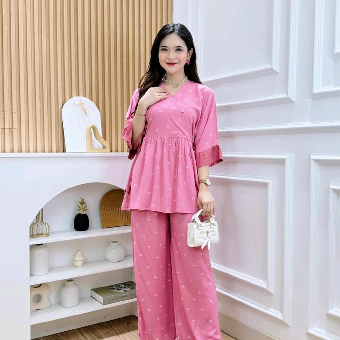 one set kimono kanaya wanita
