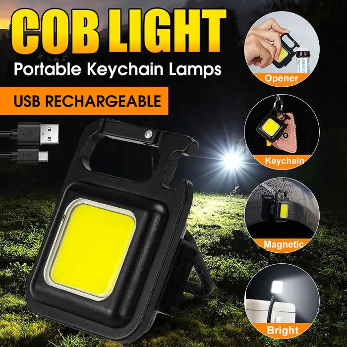 Lampu Senter LED Mini, Gantungan Kunci Lampu LED Mini, Lampu Kerja