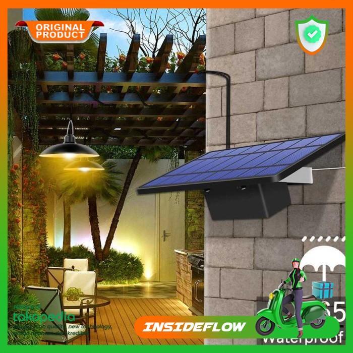Lampu Taman LED Solar Cell Panel Tenaga Surya Outdoor Waterproof