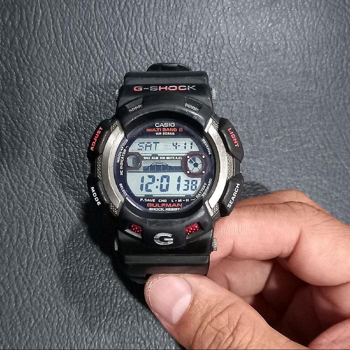 Jam Tangan Casio G-Shock GShock Gulfman GW-9110 / GW9110 Multiband 6, Rare Item