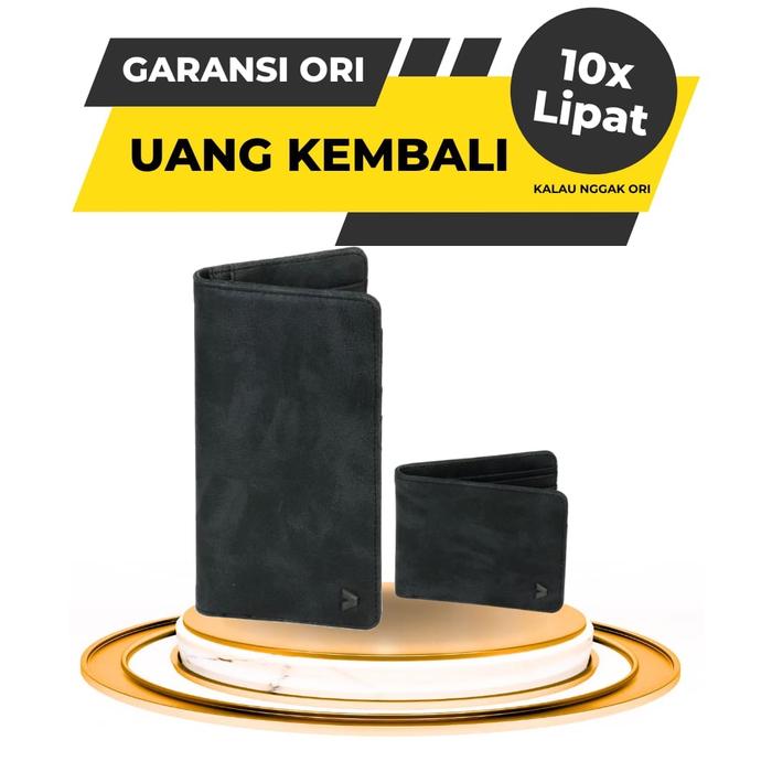 Dompet Lipat Kalibre no Eiger Sn Hitam Dompet Panjang Pria Cowok Cowo Original