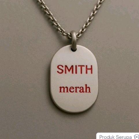 Kalung SMITH Merah - Produk Serupa dengan Desain Unik dan Warna Menarik