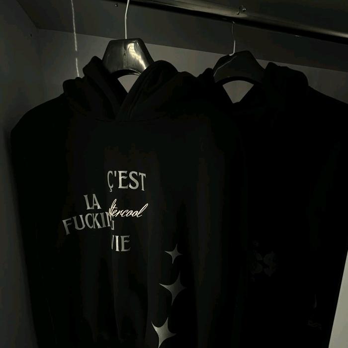 hoddie c'vest la fucking vie - aftercool