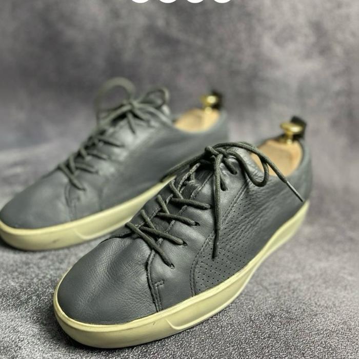 Ecco soft shoes casual sneakers leather