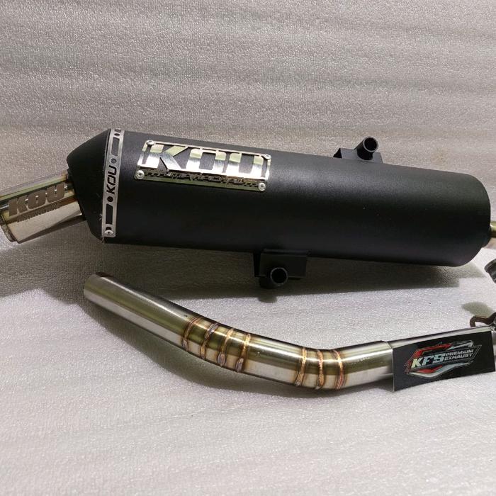 knalpot standar racing kondoman type KOU original KFS PREMIUM EXHAUST beat vario pcx nmax mio scoopy