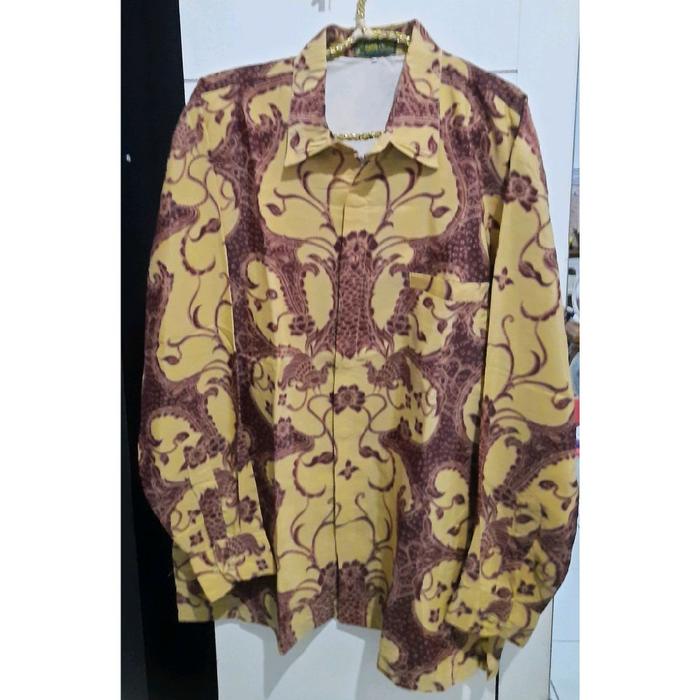 Preloved - Kemeja batik lengan panjang pria merk Batik Juan Putro