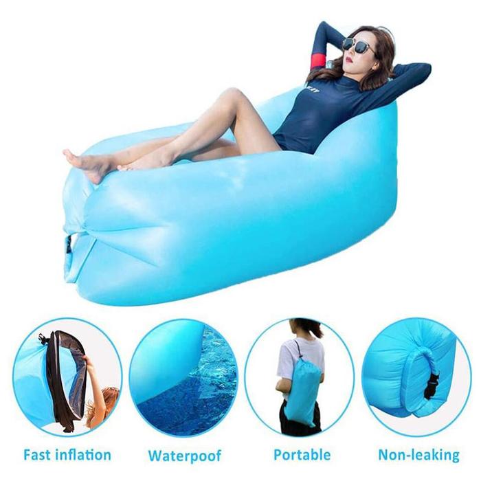 Outdoor Inflatable Sofa Bed Camping Accessories Inflatable Lounger