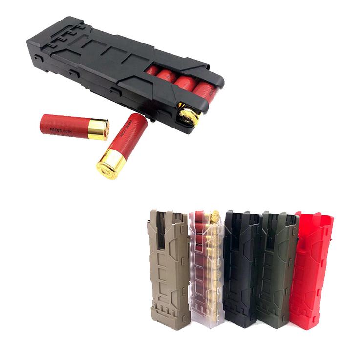 Tactical Shotgun 12 Gauge Magazine Pouch Airsoft Paintball Molle Ammo
