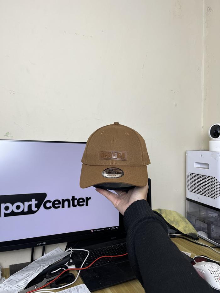 Topi New Era 9Forty Light Brown Original Caps Adjustable 14440956