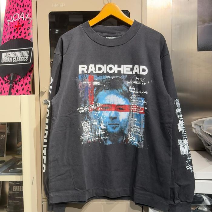RADIOHEAD - OK COMPUTER TSHIRT LONG SLEEVE WASHED