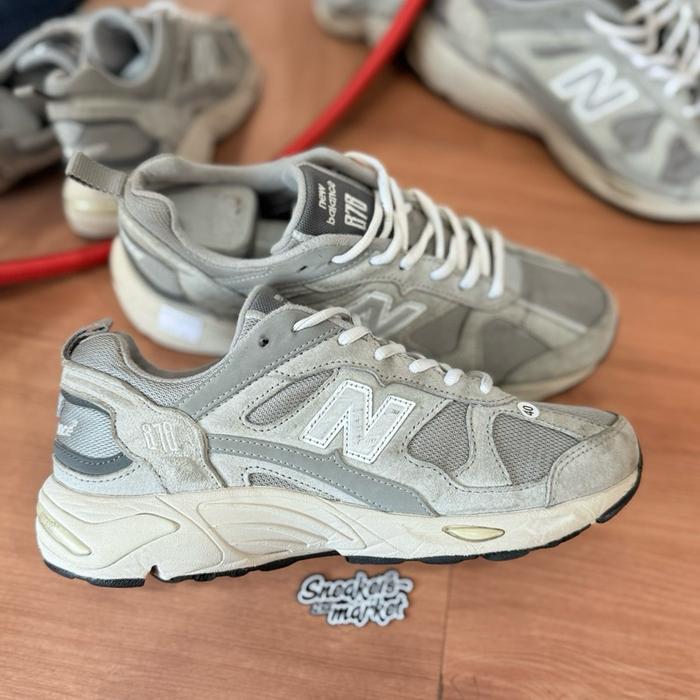 New Balance 878 Grey Casual Original Murah - Sneakers second market